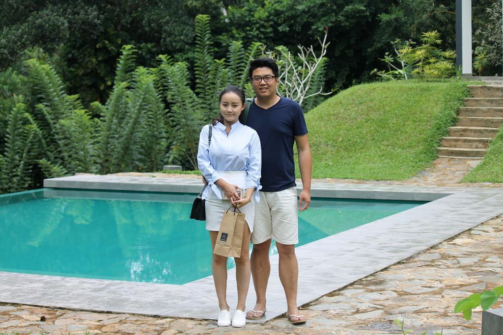 The Country House Chalets Galle Bagian luar foto