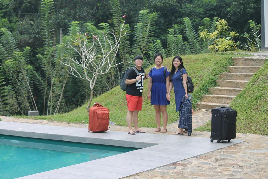 The Country House Chalets Galle Bagian luar foto
