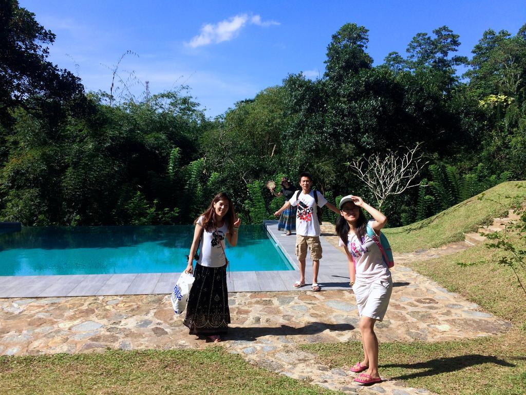 The Country House Chalets Galle Bagian luar foto